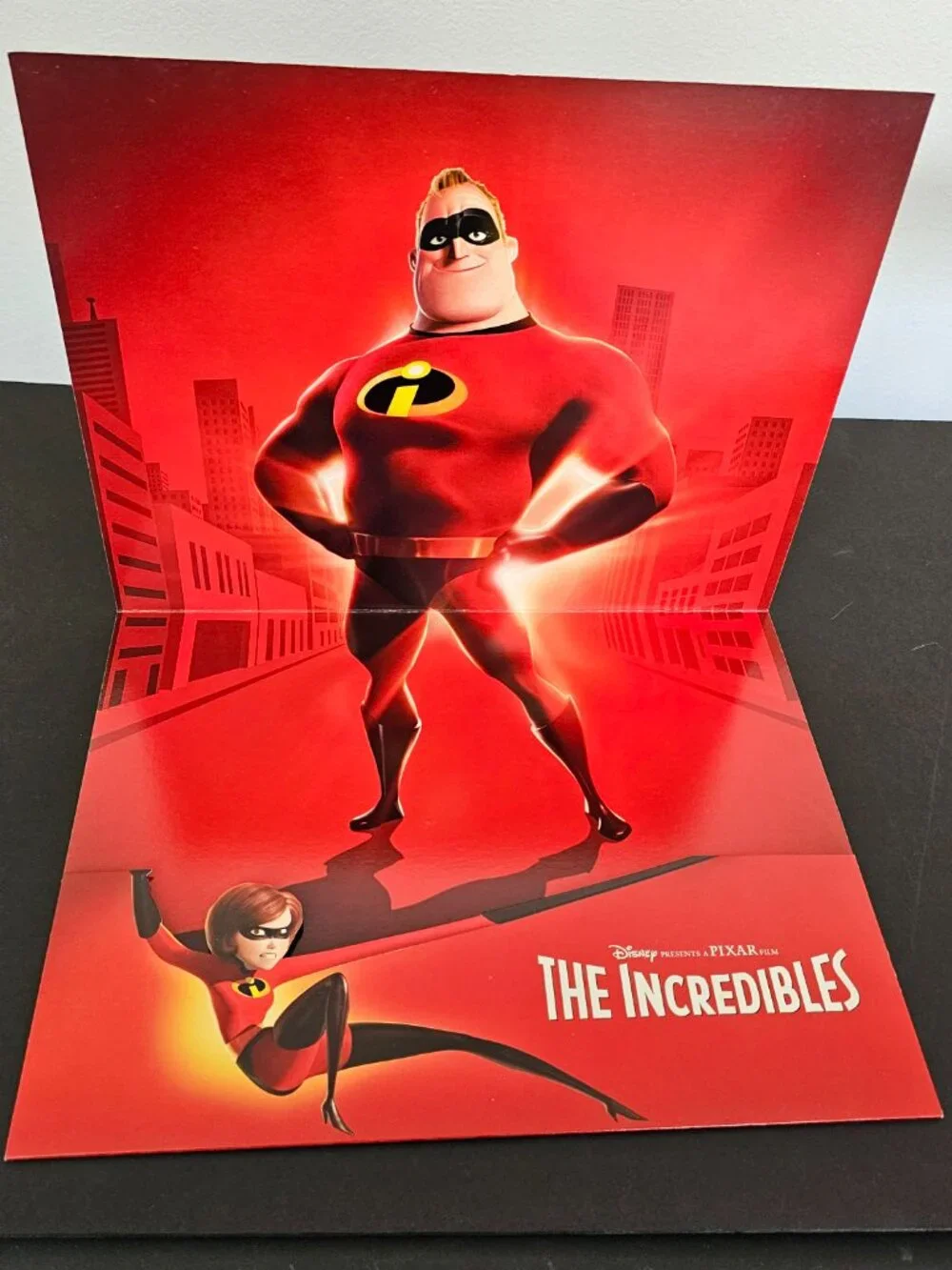 The Incredibles Lithograph - Disney Movie Club Large Format